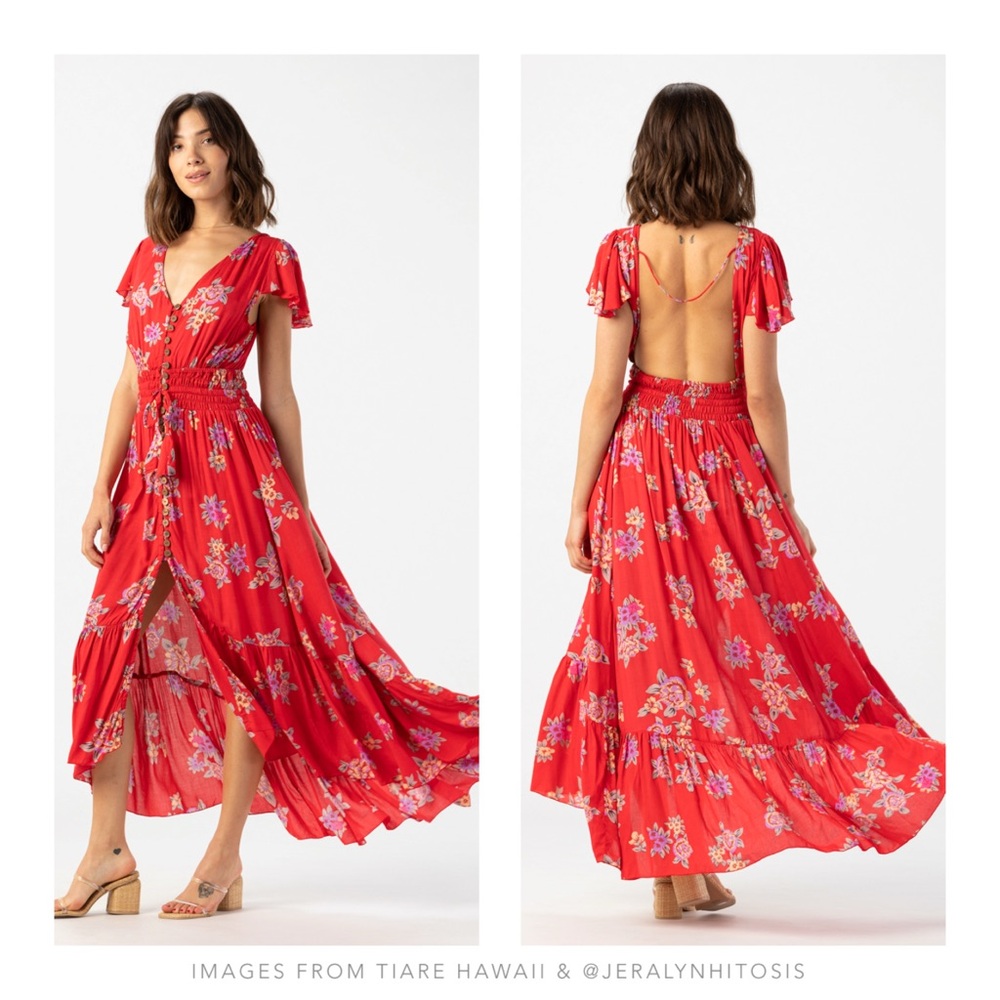 Tiare Hawaii | New Moon Maxi Dress Tie Dye